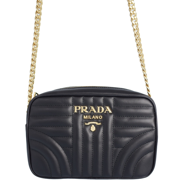Prada Diagram Cross Body Bag Shoulder Bag Black - Picture 1 of 4